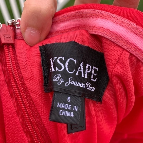 Xscape one shoulder maxi dress - Picture 4 of 5